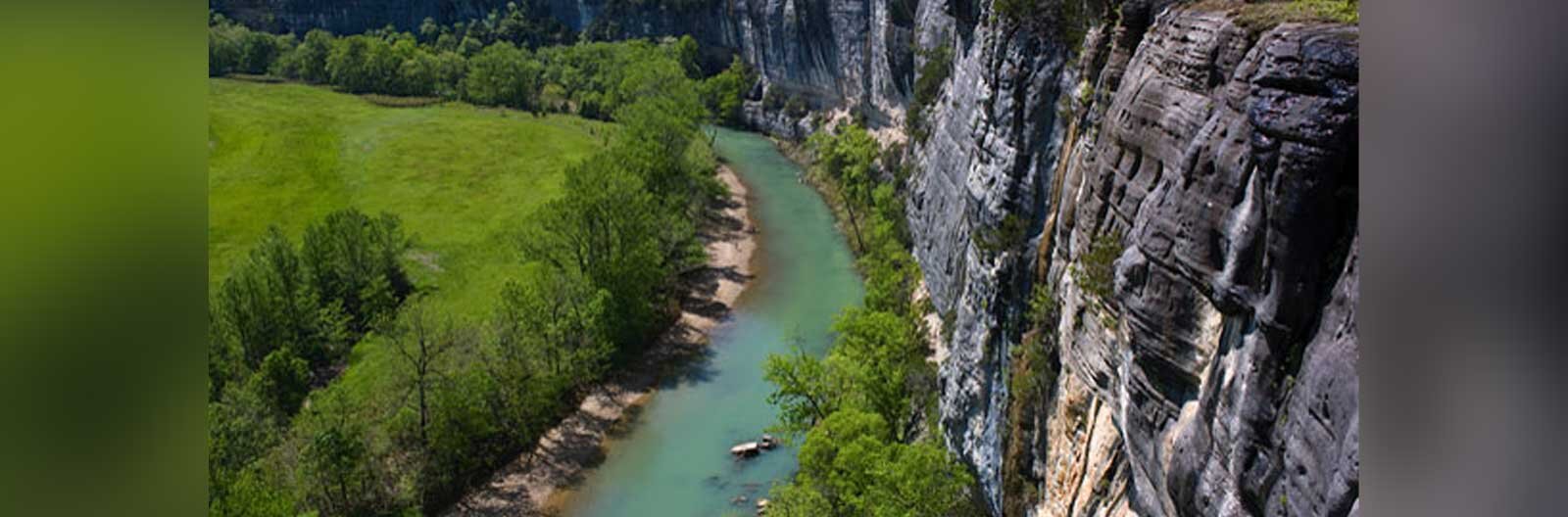 Looking Down over Buffalo National River